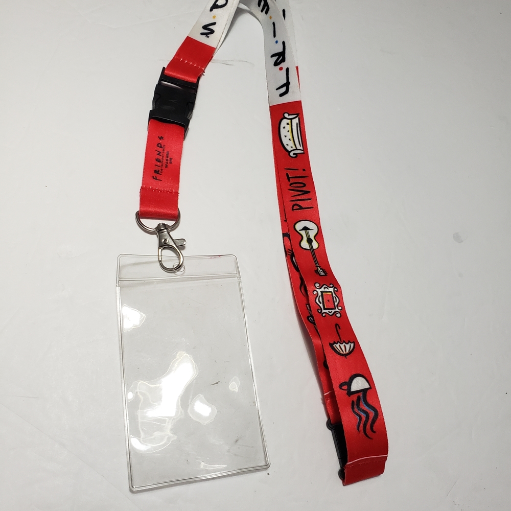 FRIENDS TV SHOW Lanyard With Breakaway Clip & ID Holder